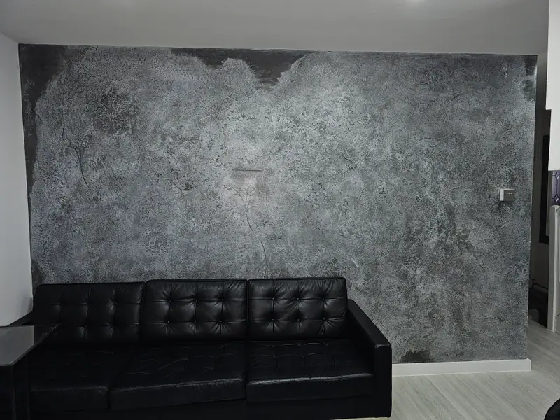 Michelangelo polished plaster feature wall